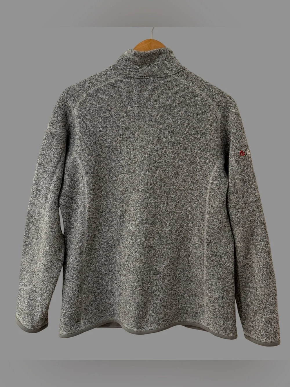 Patagonia Women’s Gray Better Sweater Worn Wear Full Zip Sweater L - Picture 2 of 8